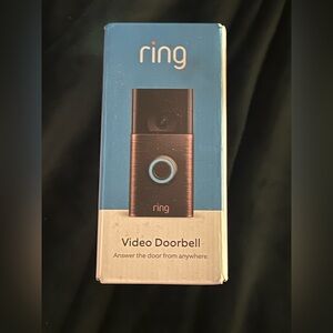 Ring Video Doorbell Wireless Home Monitoring System in Venetian Bronze